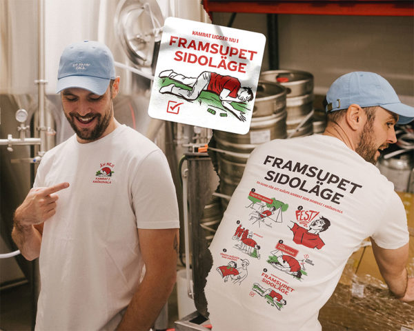 Framsupet Sidoläge - T-shirt