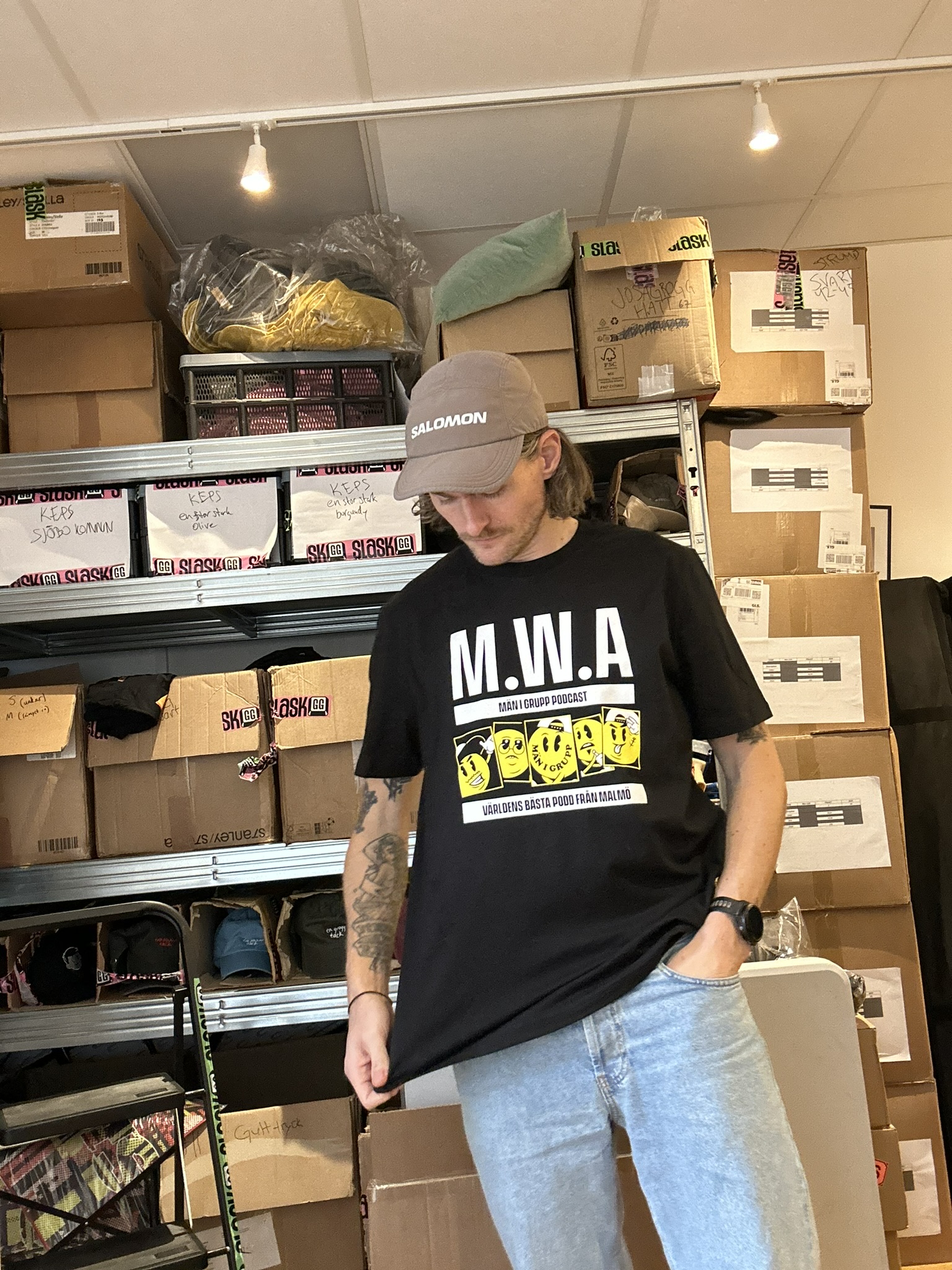 Män i Grupp - M.W.A T-shirt - Bild 2