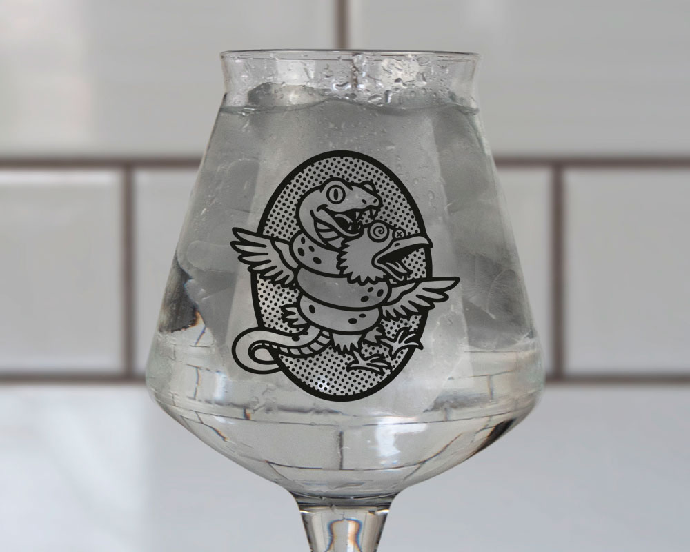 6-pack ölglas – Måsen 2.0 - Teku 42cl - Bild 2