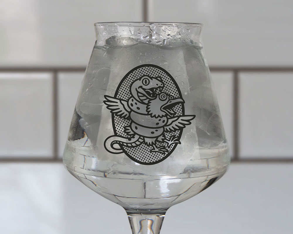 2-pack ölglas – Måsen 2.0 - Teku 42cl - Bild 2