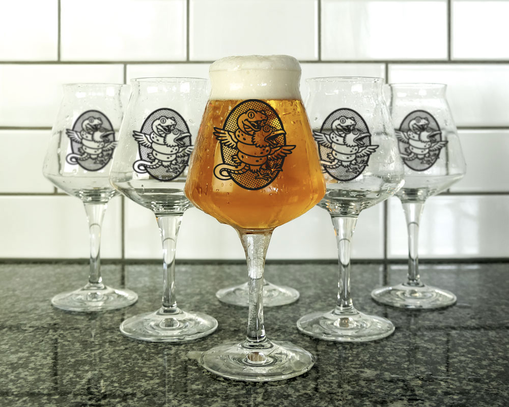 6-pack ölglas – Måsen 2.0 - Teku 42cl