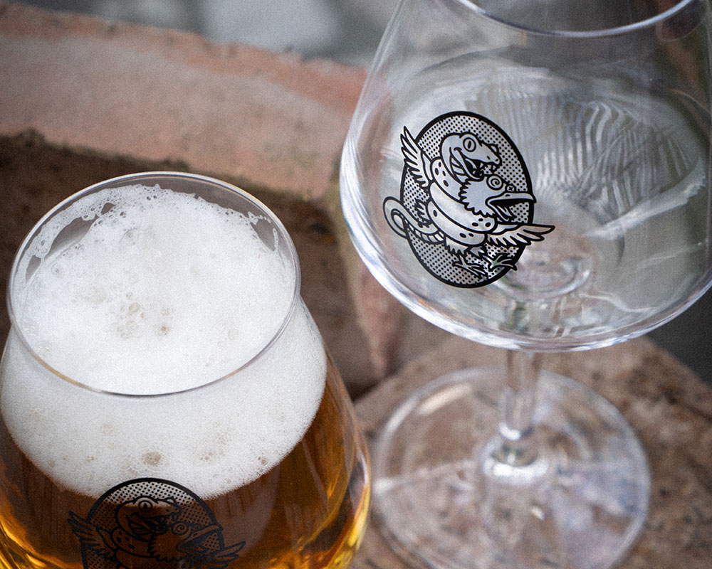 6-pack ölglas - Måsen 2.0 - Teku 42cl - Bild 2